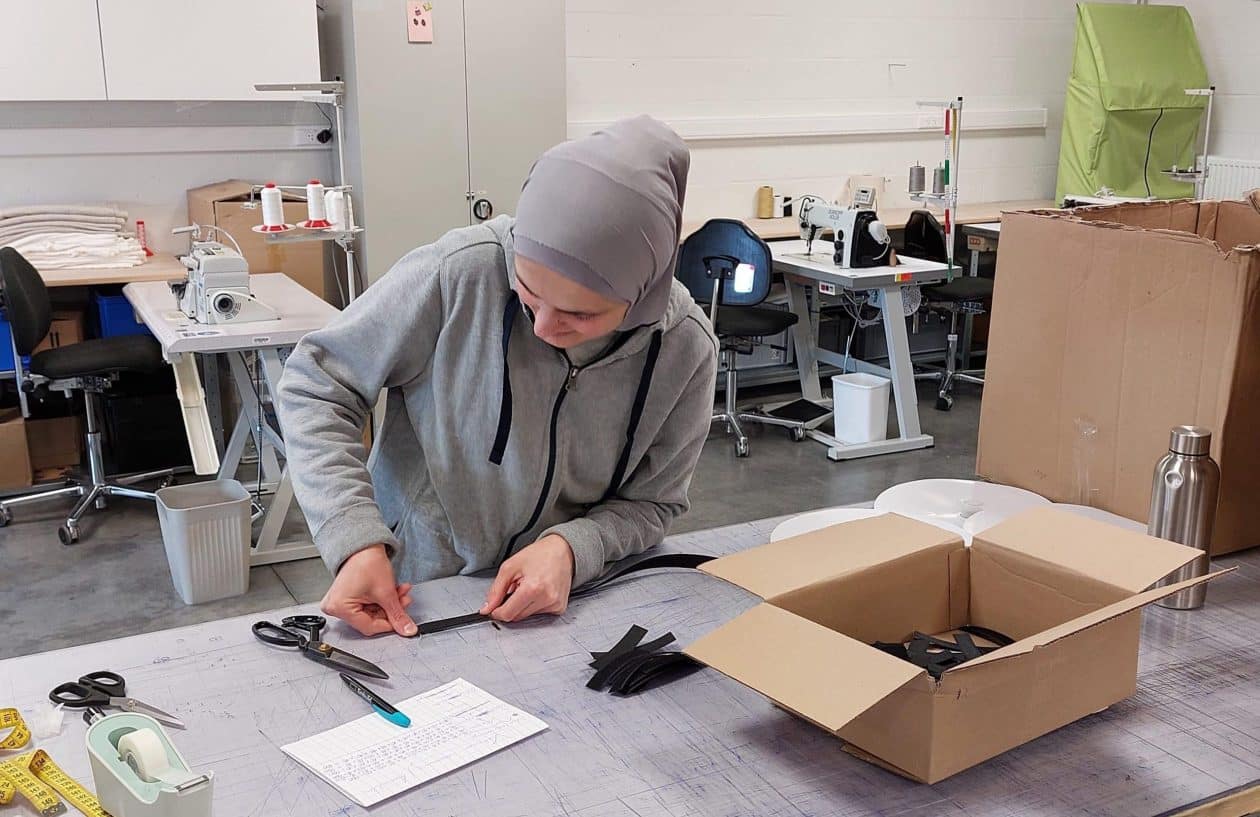 circulair textielatelier crop